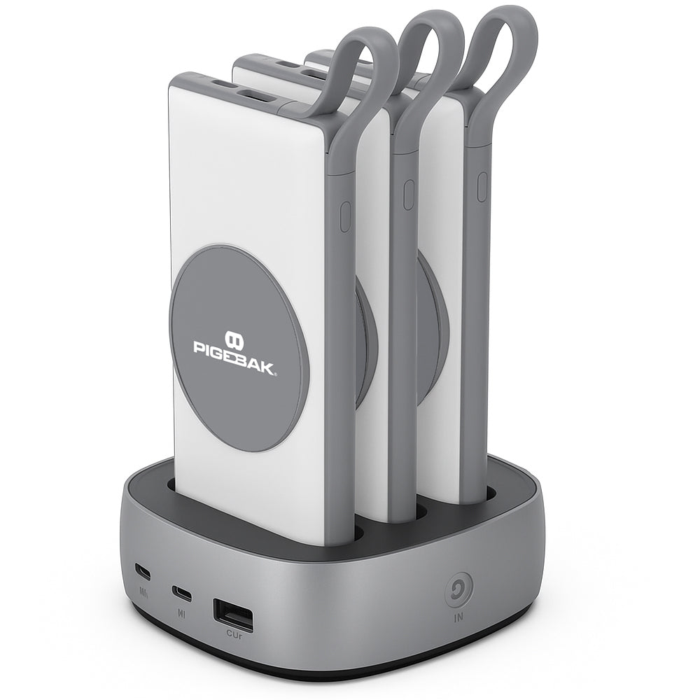 PIGEBAK TRIO-10K (WIRELESS) WHITE