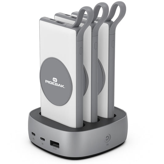 PIGEBAK TRIO-10K (WIRELESS) WHITE